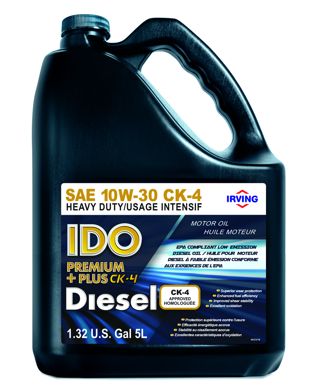 IDO Premium Plus – Huile pour moteurs diesel à usage intensif – conventionnelle (10W-30 & 15W-40 CK-4)