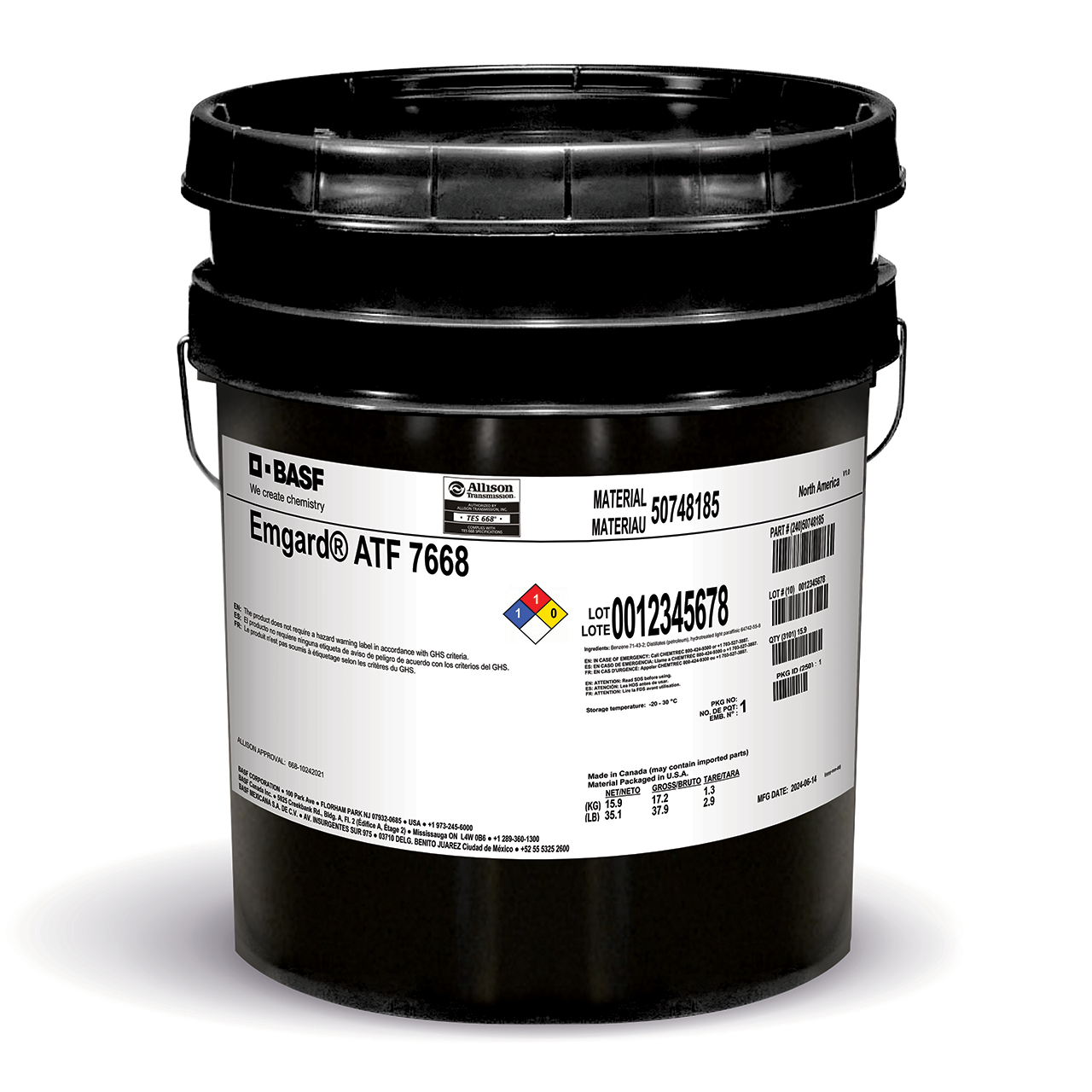 EMGARD® 7668 - Automatic Transmission Fluid - Synthetic