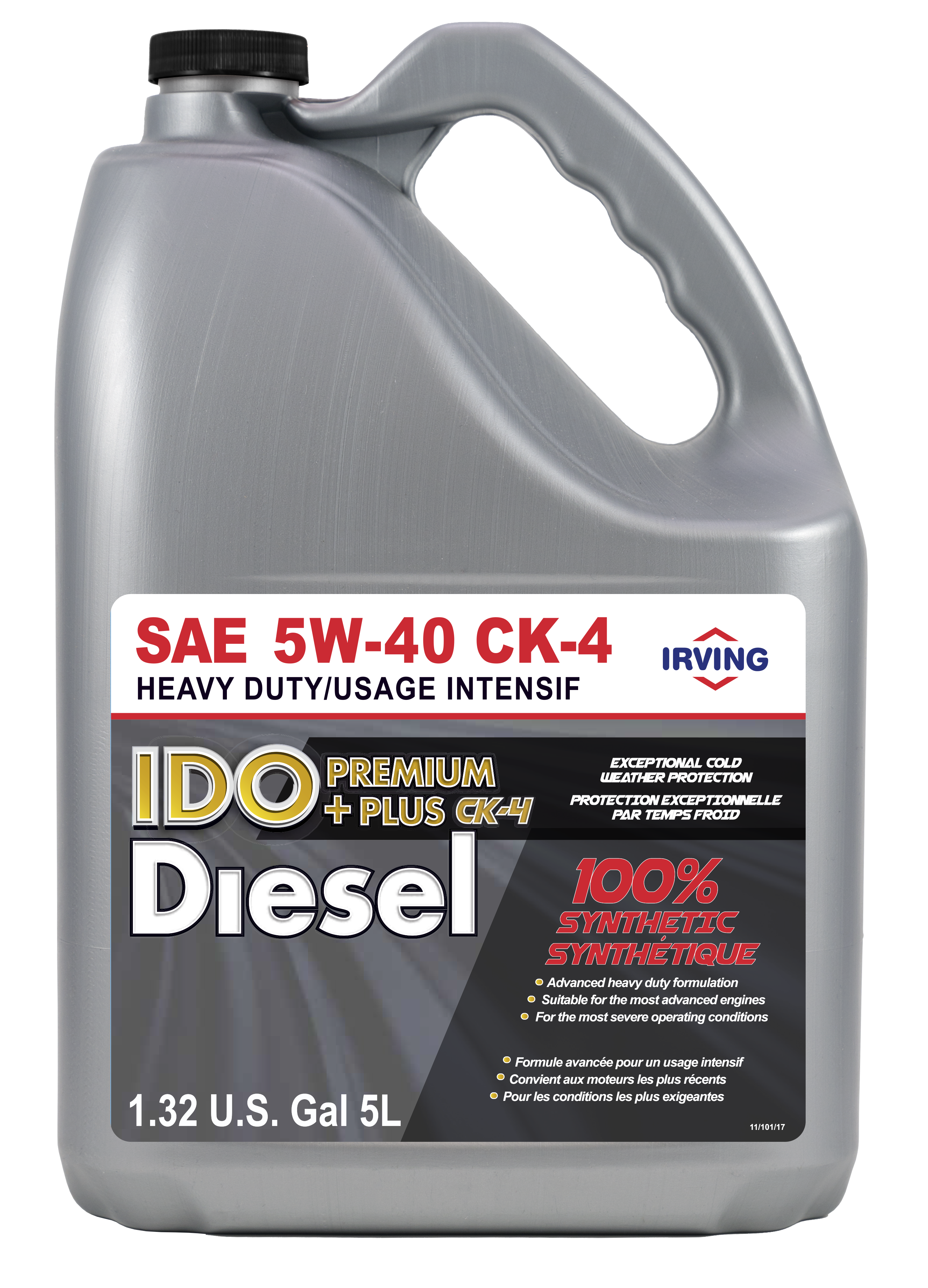 IDO Universal – Huile pour moteurs diesel à usage intensif – synthétique (0W-30 & 5W-40)