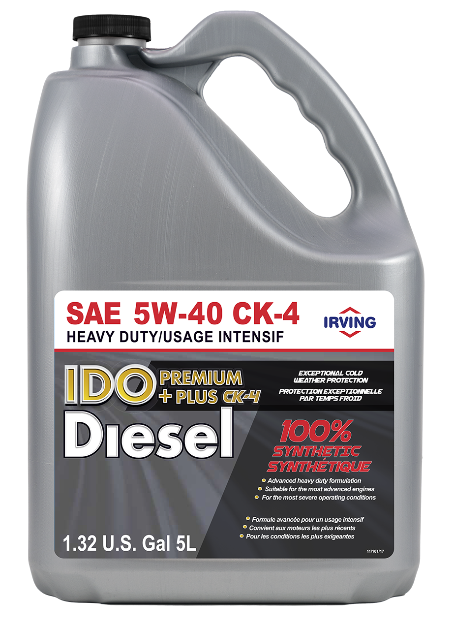 IDO Premium Plus - Heavy Duty Diesel Motor Oil - Synthetic (5W-40 CK-4)